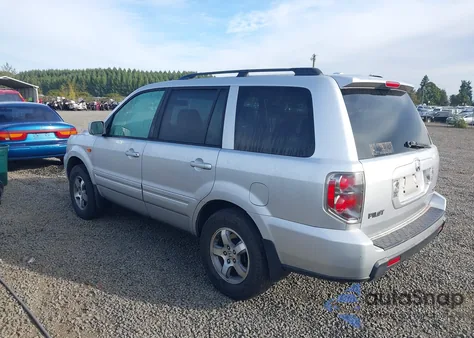 2007 Honda Pilot Ex-L из США, поврежденный, VIN 5FNYF18537B026076